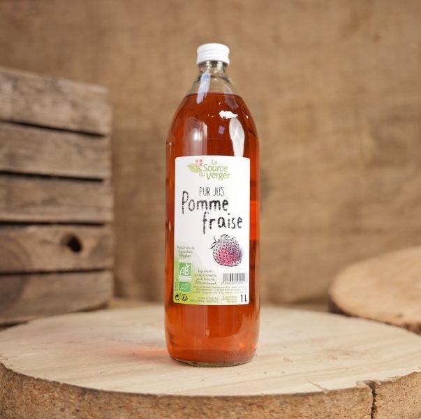 1 579 - JUS POMME FRAISE 1L