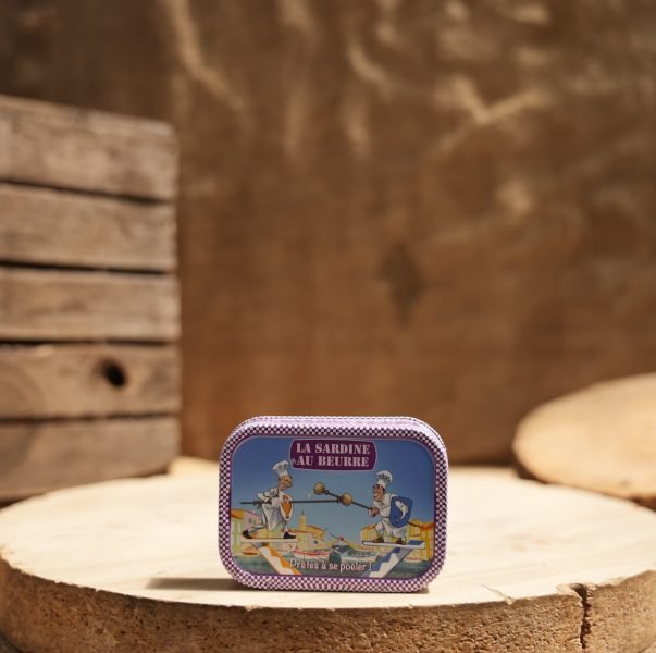 1 720 - SARDINES AU BEURRE ET AU THYM DE PROVENCE 115G