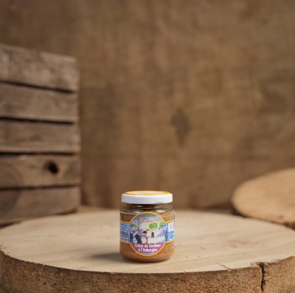 1 722 - CREME DE SARDINES A L_AUBERGINE 110G