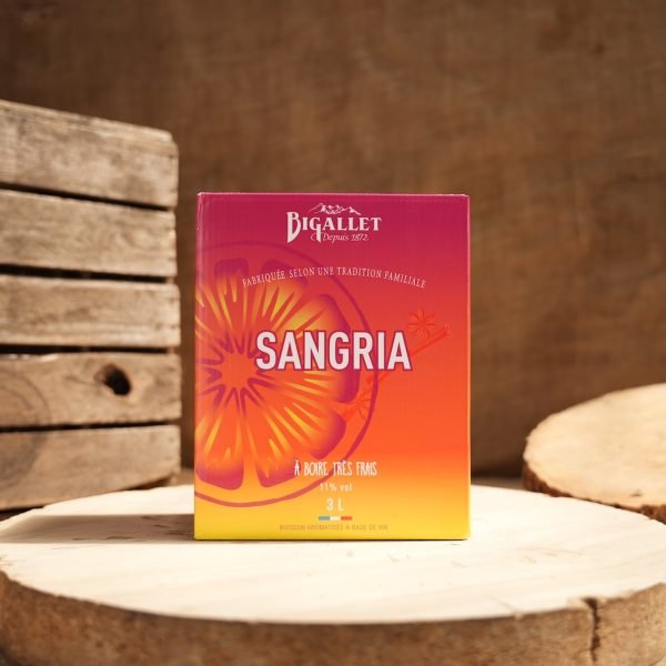 1 778 - BIB SANGRIA ROUGE 11° 3L