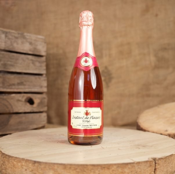 160 - INSTANT DE PLAISIR ROSE MOUSSEUX 75cl