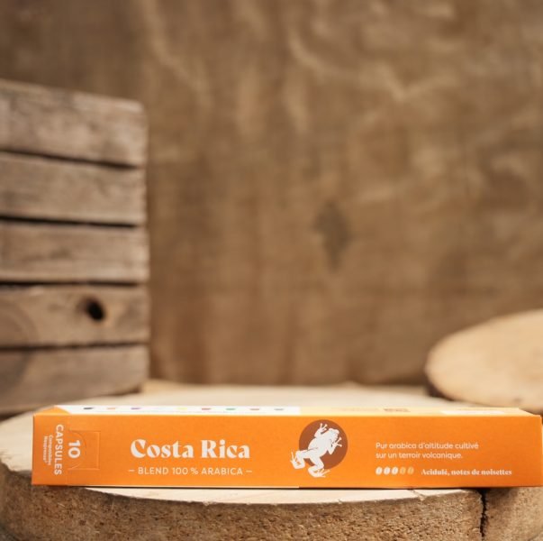 1811 - 10 CAPSULES CAFÉ VOISIN COSTA RICA 66G