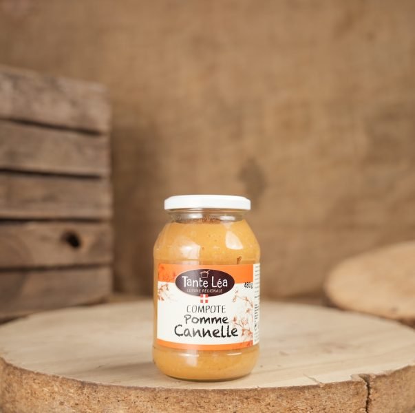 600 - COMPOTE POMME-CANNELLE 480G
