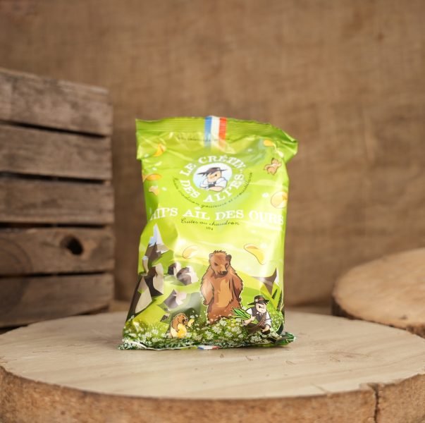 687 - CHIPS ARTISANALES AIL DES OURS 125G