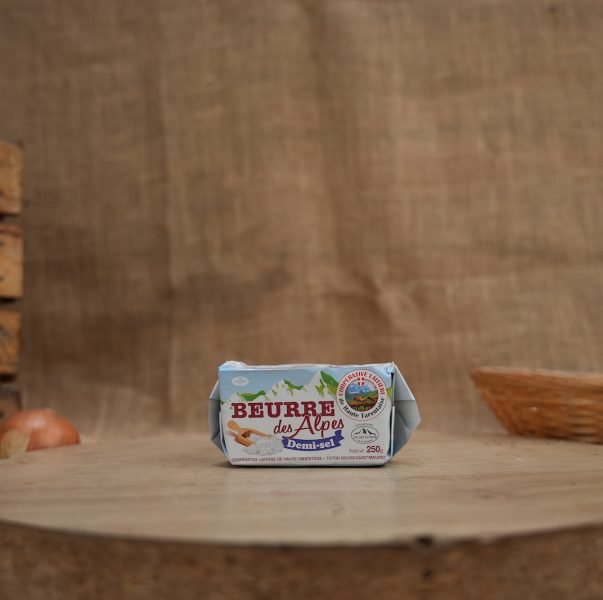 BEURRE DES ALPES DEMIE-SEL