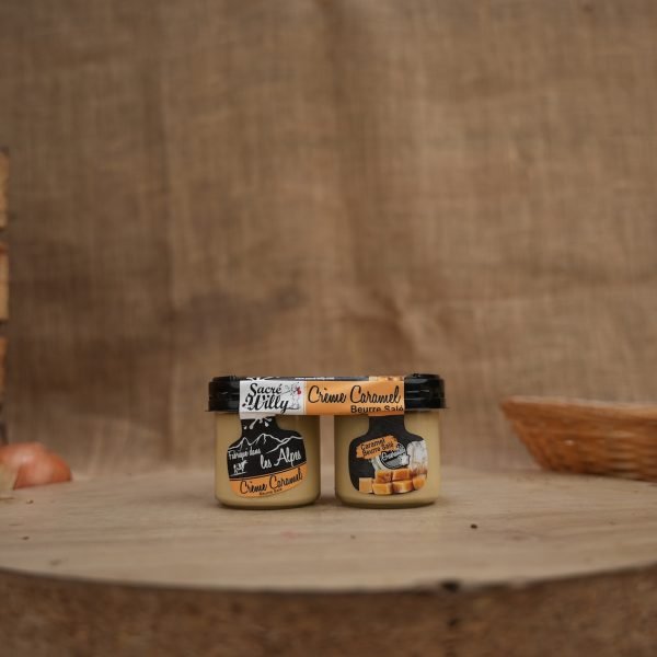 CRÈME CARAMEL BEURRE SALÉ DUO 250G
