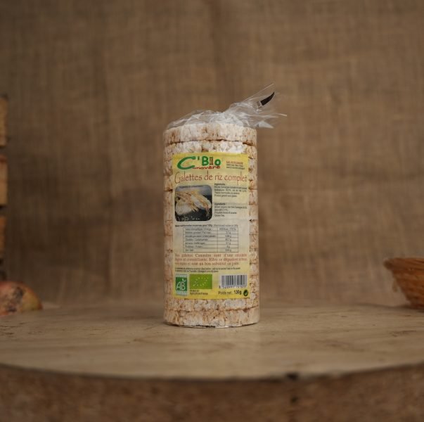 GALETTES DE RIZ COMPLET BIO
