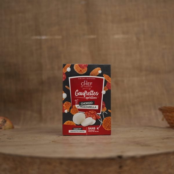 GAUFRETTES CHORIZO MOZZARELLA 60G