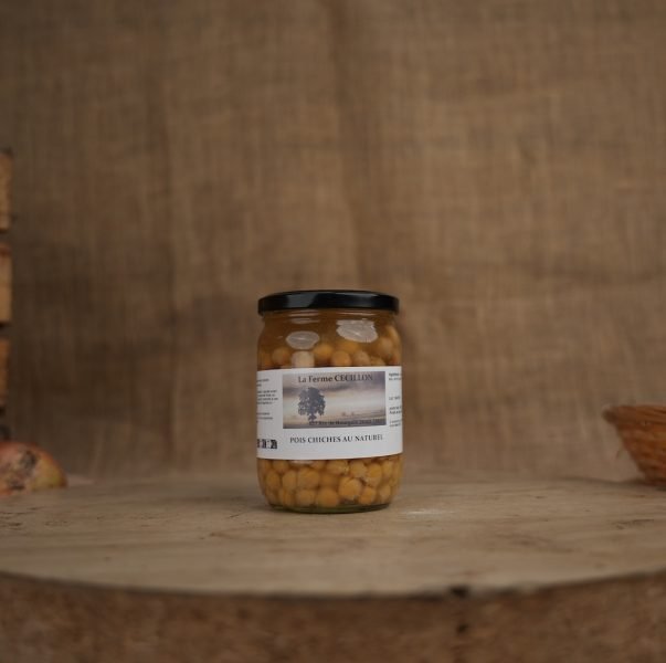 POIS CHICHES EN BOCAL 580ML