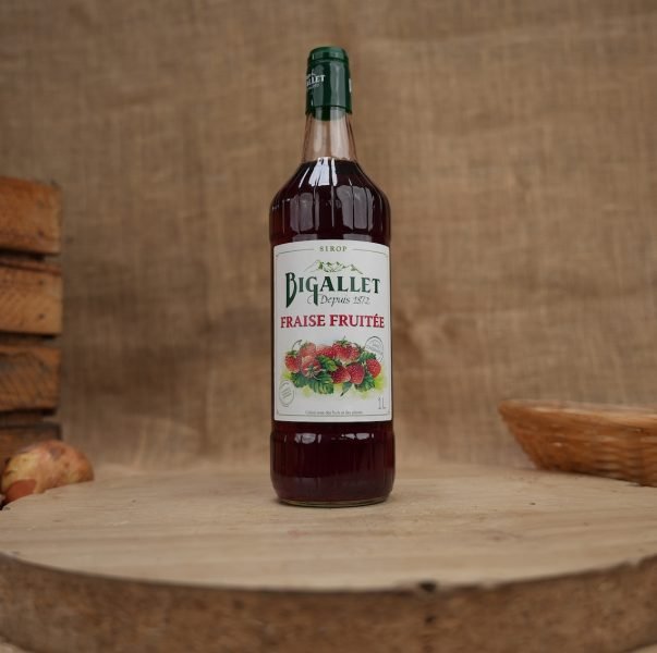 SIROP FRAISE FRUITEE 1L